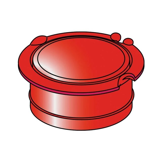 Brabantia afdekdop voor grondanker 45 mm