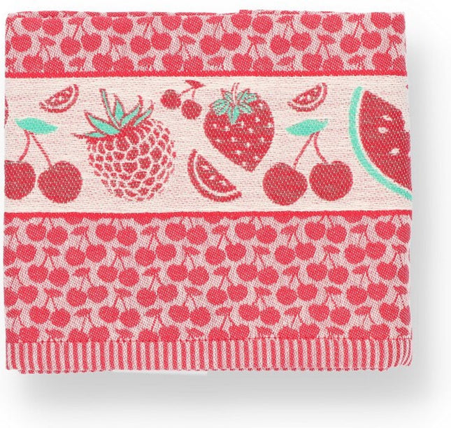 Bunzlau Castle Tea Towel Fruit Red