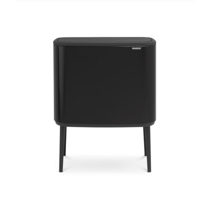 Brabantia Bo Touch Bin afvalemmer 3 x 11 L - mat zwart