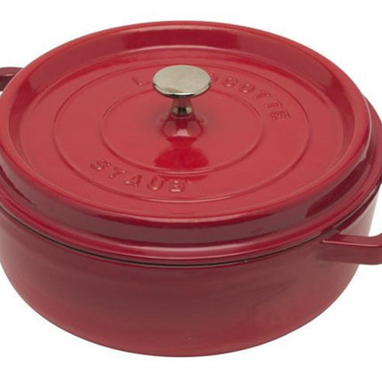 Staub Braadpan Gietijzer Rood - Ø 26 cm