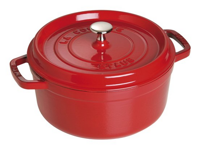 Staub Braadpan Gietijzer Rood - Ø 26 cm