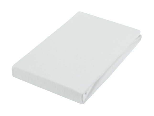 Hoeslaken Beddelicious Jersey Maat: 140-160/200-220 cm, Kleur: Ivory