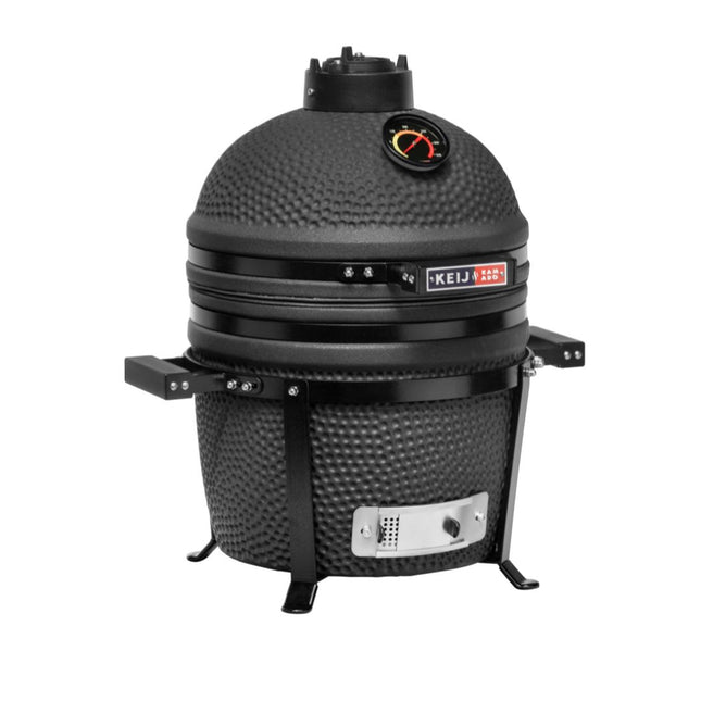 Keij Kamado Legend Compact Mat Zwart 15 Inch