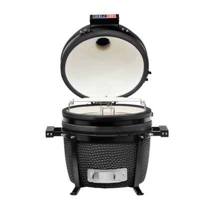Keij Kamado Legend Compact Mat Zwart 15 Inch