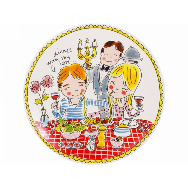 Blond Amsterdam Even Bijkletsen Dinerbord Ø26 cm - love