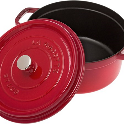 Staub Braadpan Gietijzer Rood - Ø 26 cm