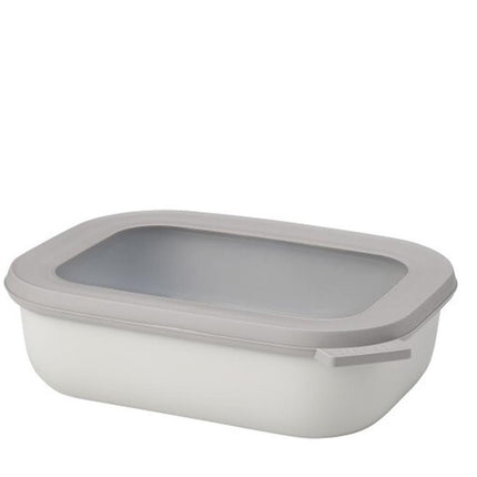 Mepal Multikom Cirqula Rechthoekig 1000 ML - Nordic White