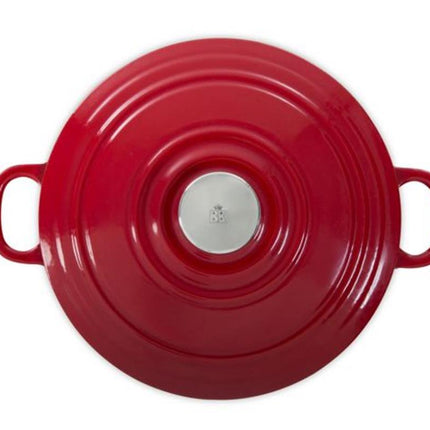 BK Bourgogne Braadpan 28 cm- Chili Red