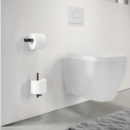 Zack Carvo toiletrolhouder - zwart