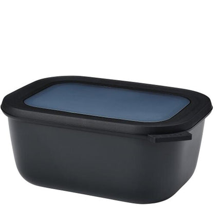 Mepal Cirqula multikom rechthoekig 1500 ml - nordic black