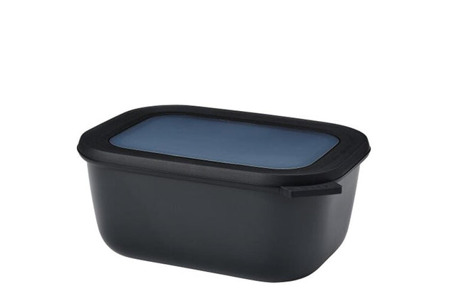 Mepal Cirqula multikom rechthoekig 1500 ml - nordic black