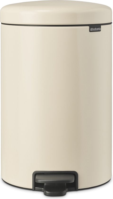 Brabantia Newlcon Pedaalemmer 20 L - Soft Beige