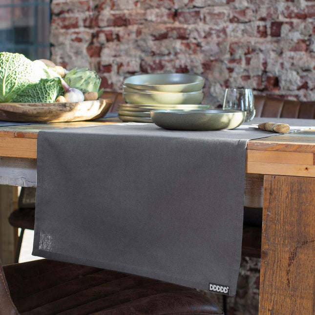 DDDDD Tafelloper KIT 45x150 cm - anthracite