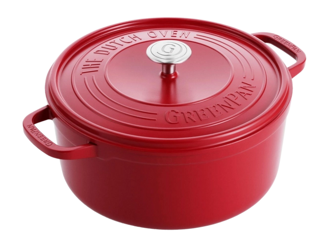 GreenPan Featherweights Braadpan Rood - 22 cm