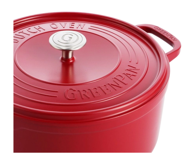 GreenPan Featherweights Braadpan Rood - 22 cm