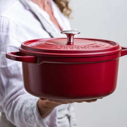 GreenPan Featherweights Braadpan Rood - 22 cm