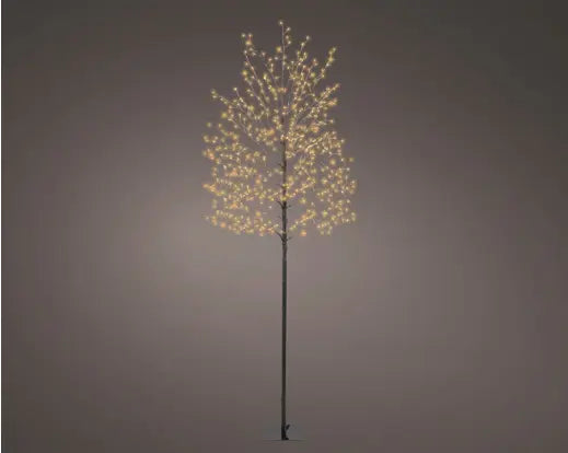 Micro LED Boom voor binnen en buiten - Ø70 x H180 cm - 720 Lamps - zwart/klassiek warm