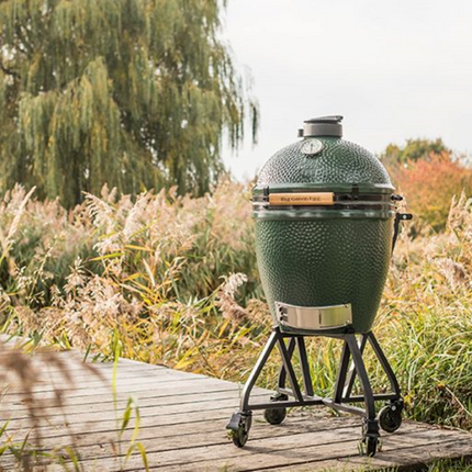 Big Green Egg Medium met Integgrated Nest & Handler en hoes