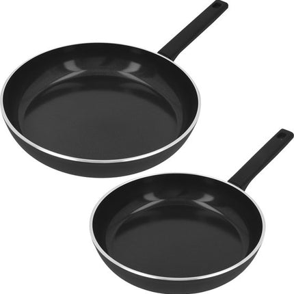 Demeyere Alu Comfort 3 Ceraforce Koekenpanset 24+28 cm