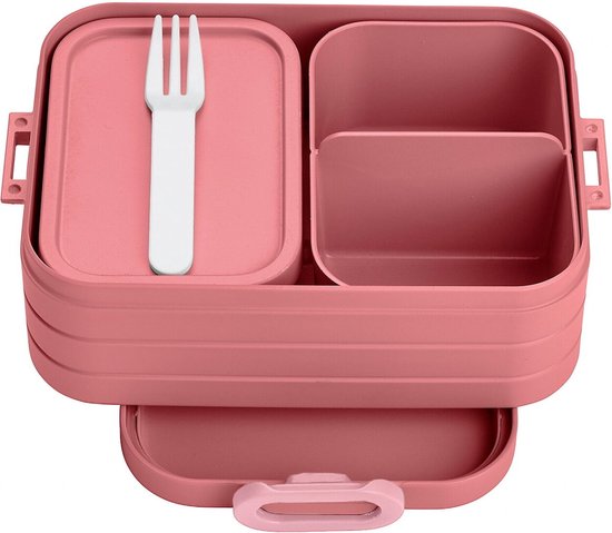 Mepal Bento Lunchbox Take a Break Midi - vivid mauve