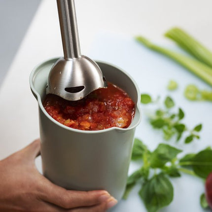 Mepal Chef It Mixbeker met deksel 1000 ml - nordic sage