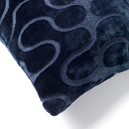 Dutch Decor Sierkussen Nadine 30x50 cm Insignia Blue