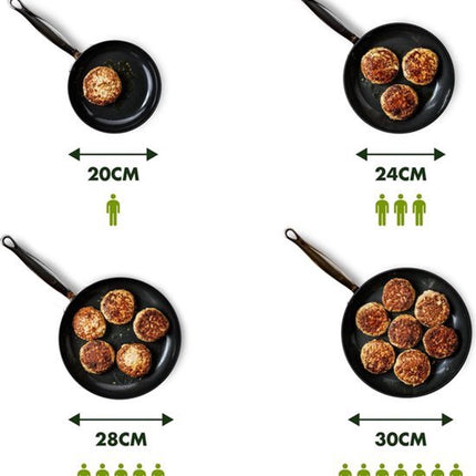 BK Easy Induction Ceramic Koekenpan - 24 cm