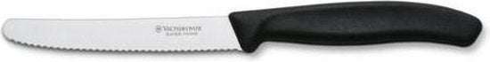 Victorinox Swiss Classic Tomaten-/ broodmes 11 cm - zwart