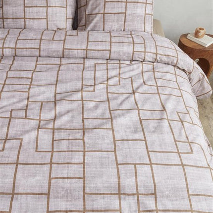 VT Wonen Dekbedovertrek Pojagi Terra 240x200/220 cm