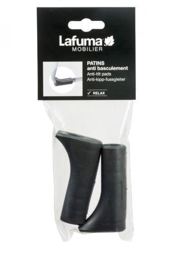 Lafuma Pootdoppen voor relaxstoel Futura - deep grey - antraciet
