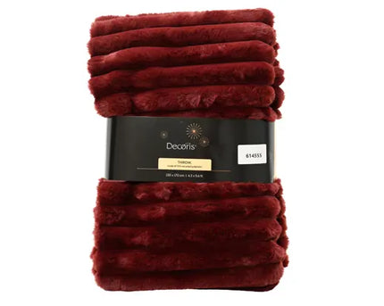 Strik polyester- 48 x H52 cm - Rood