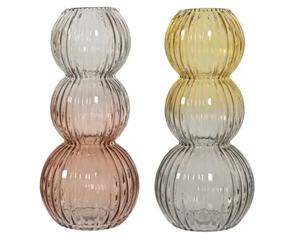 Vaas glas - 15 x H 33 cm