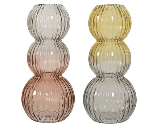 Vaas glas - 15 x H 33 cm