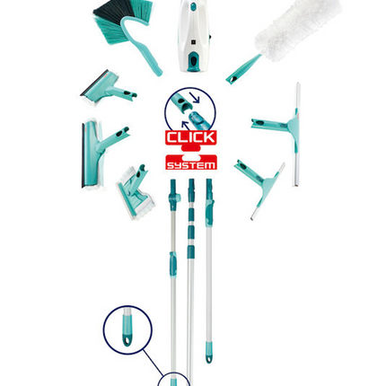 Leifheit stalen steel click system - 140 cm