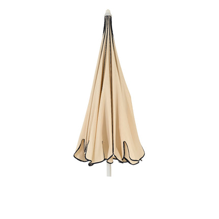 Parasol pagodemodel - Ø 195 cm - wit/blauw