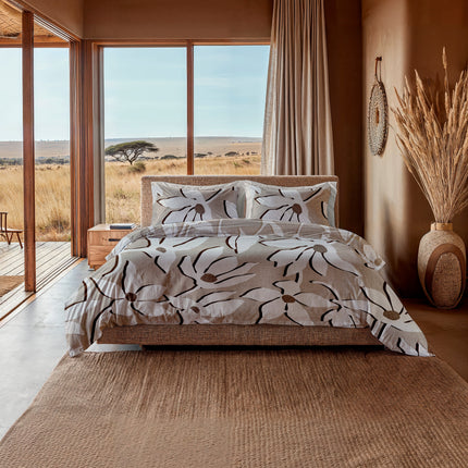 Heckettlane Dekbedovertrek Sanaa 240x200/220 cm Safari sand