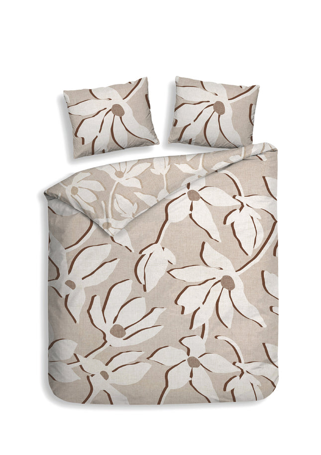 Heckettlane Dekbedovertrek Sanaa 240x200/220 cm Safari sand