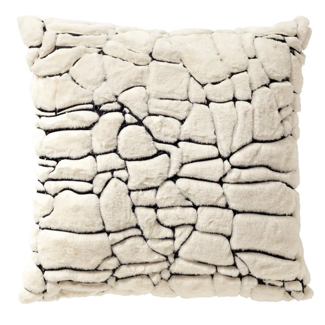 Dutch Decor Sierkussen Rodin 45x45 cm Tofu