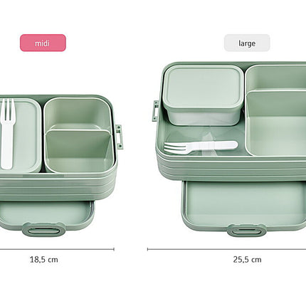 Mepal Bento Lunchbox Take a Break midi - vivid blue