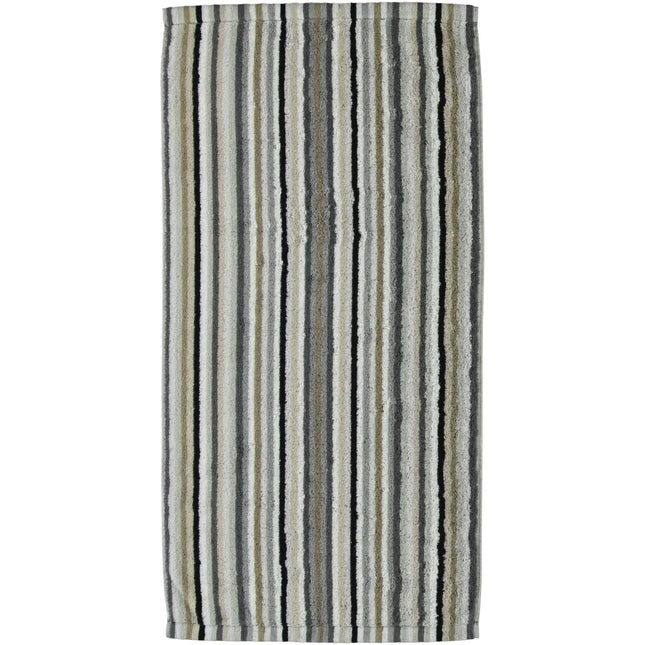 LifeStyle handdoek Block kiezel 50/100