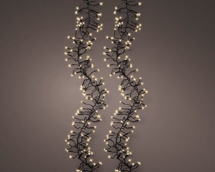 Lumineo LED Cluster Lights voor binnen+buiten - 10,5 meter - 1128 lamps - Soft Gold