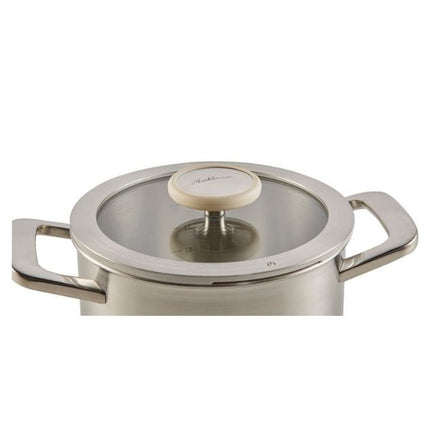Habonne Allure Kookpan met Glasdeksel - 16 cm