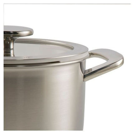 Habonne Allure Kookpan met Glasdeksel - 16 cm